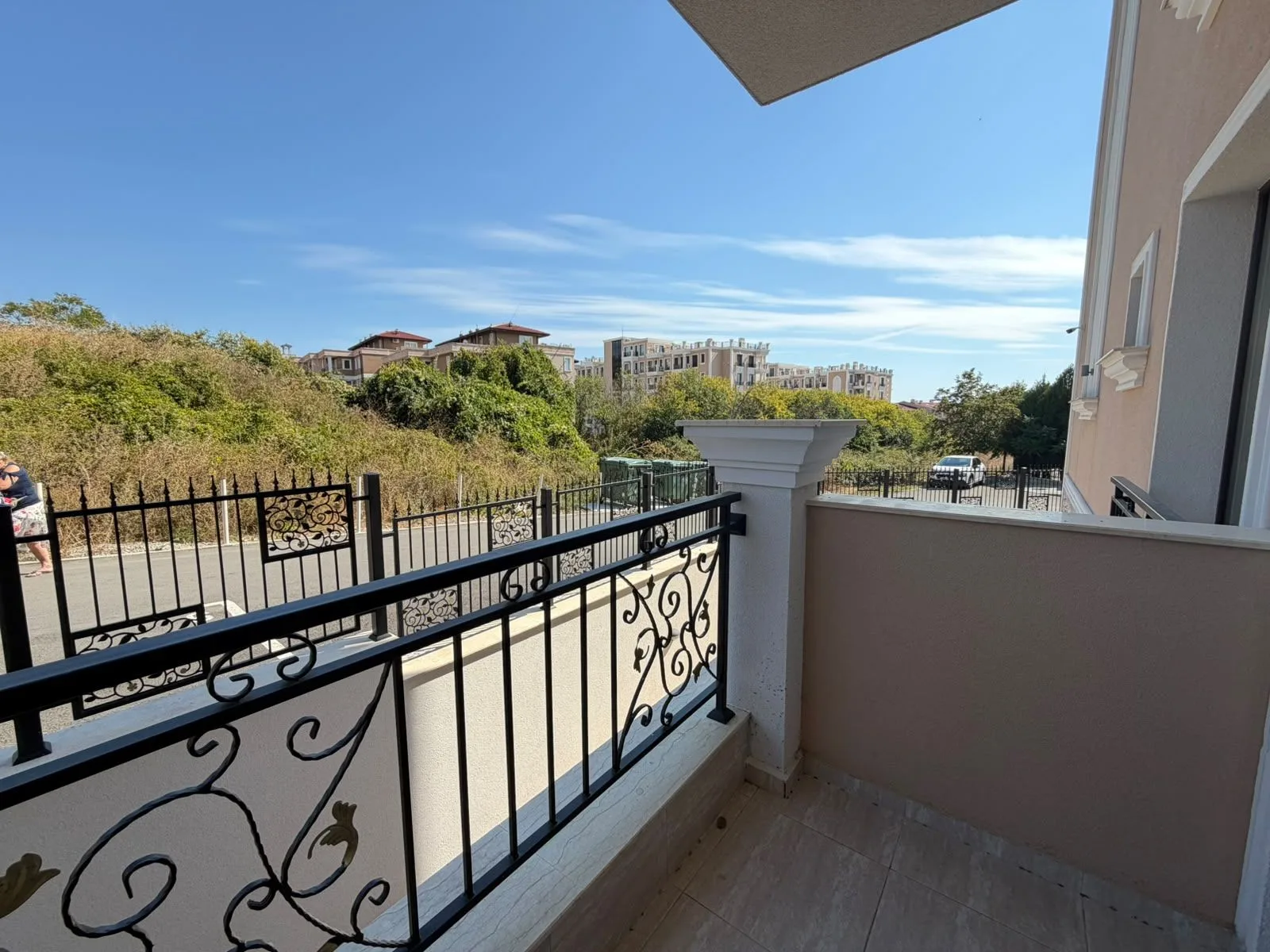 View from the balcony