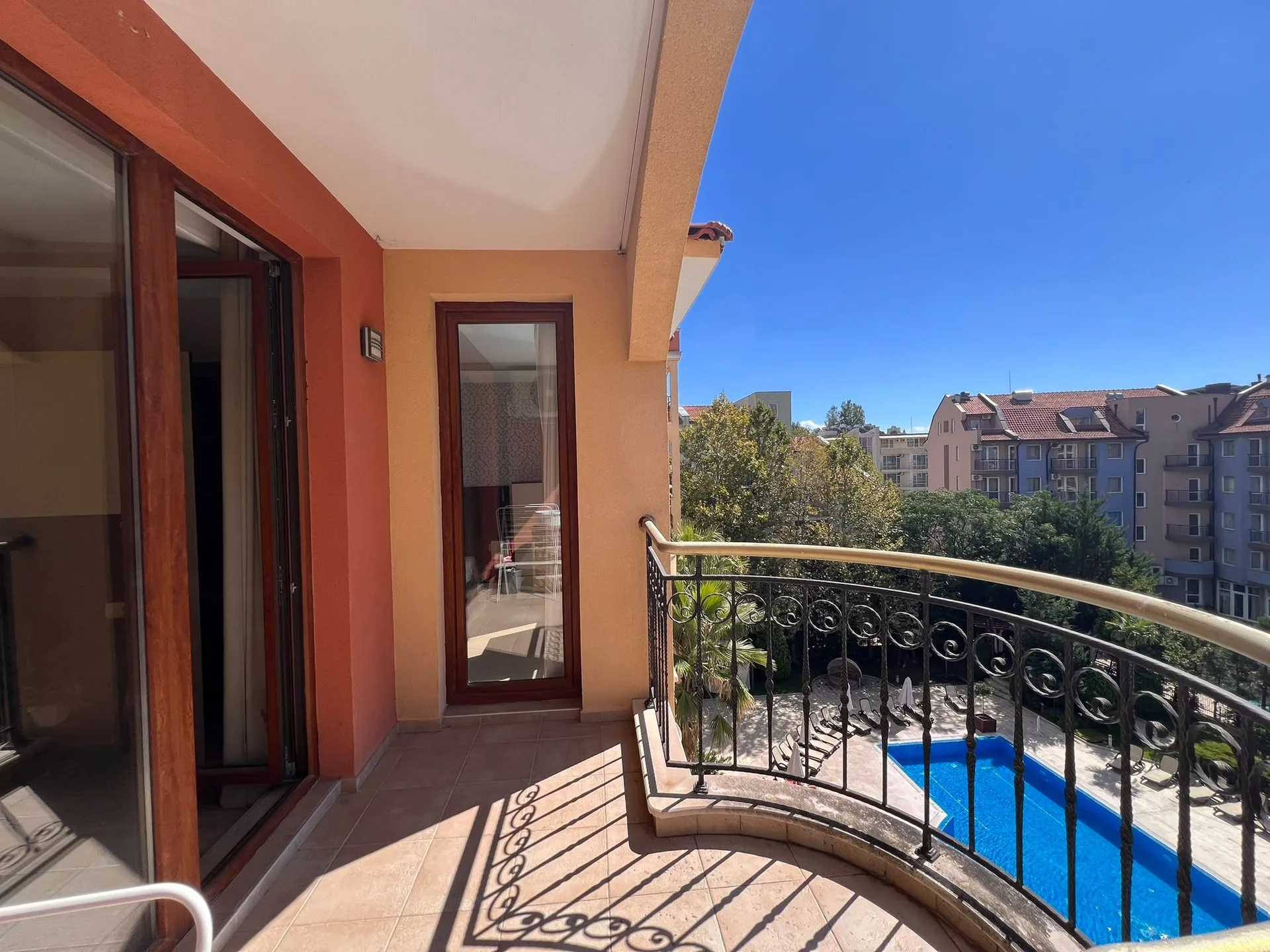 View from the balcony