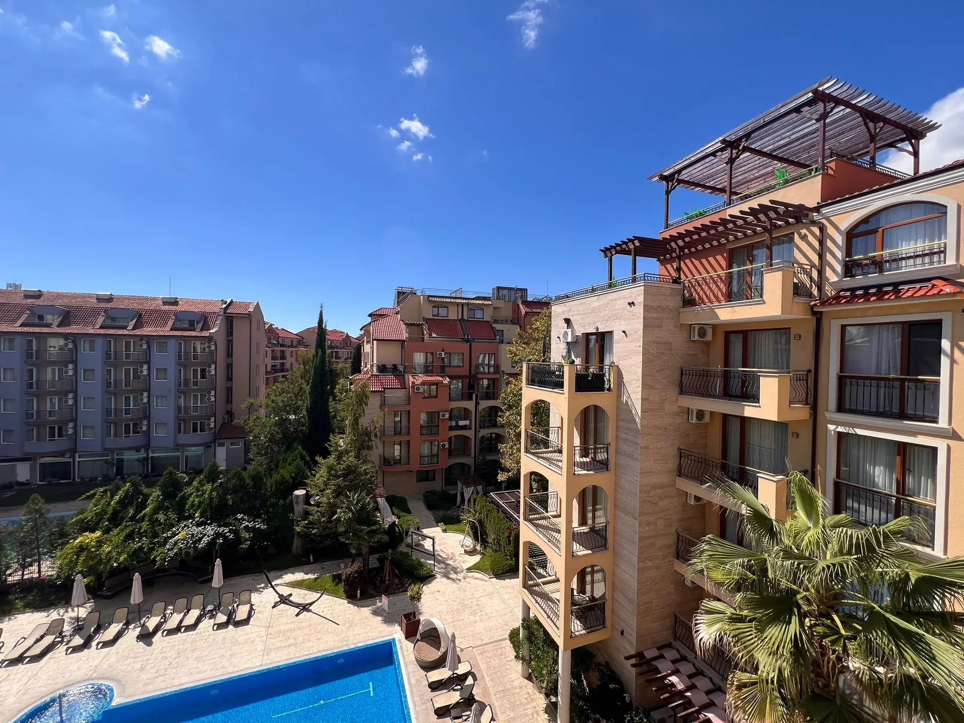 View from the balcony